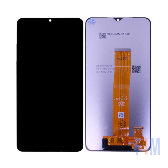 Touch+Display Samsung Galaxy A02/A022 Service Pack Preto